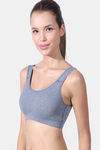Lady Lyka Cotton Lycra Sports Bra (Pack of 2) - Multicolor — thumbnail 3